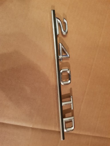 Мерседес W123 універсал 240 TD емблема хетч