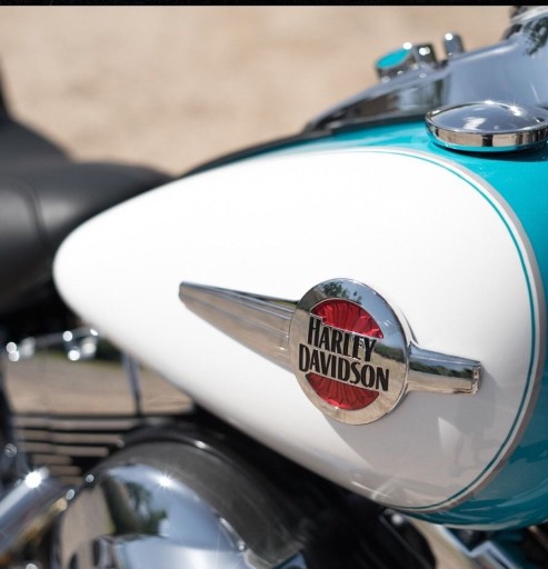 14100750 - Эмблема топливного бака ЛЕВЫЕ эмблемы НОВЫЙ Softail Heritage Harley OEM