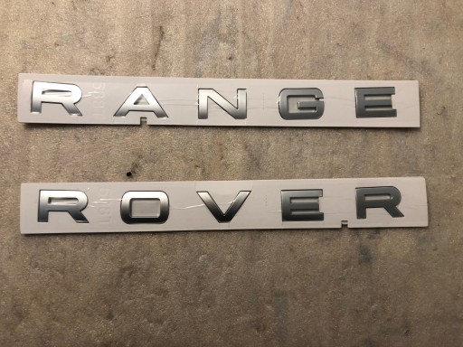 Эмблема надпись Range Rover LR053348 LR053349 Оригинал Новый задний
