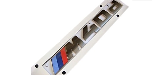 51148072701 8072701 - M40d Задняя эмблема Серый Церий BMW X3 G01 / X4 G02 Оригинал