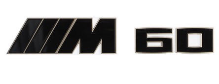 51145A3F9B2 - M60 BMW iX задня емблема Оригінал