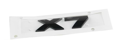 51142472843 - Х7 задня емблема Чорна, BMW X7 G07 Оригінал