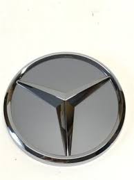 A0998108500 - Задняя эмблема со звездой, GUARDS, Mercedes W118 W213 Polar White