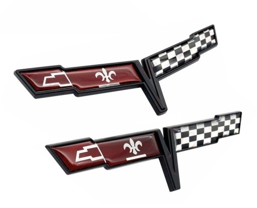 C38082 - Емблема значок логотип передня задня паливна горловина Chevrolet Corvette C3 80-82