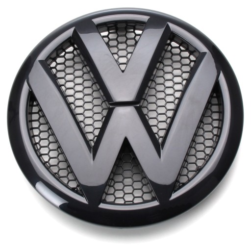 Эмблема на передней решетке Vw Transporter T5 BLACK 7E0853601D