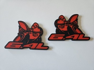 Scat Pack SRT 6.4 Эмблемы HEMI