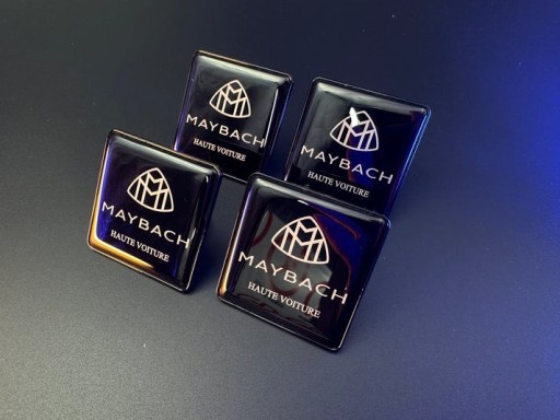 0720158388729 - Емблеми на сидіння Mercedes-Benz G-class 2018-2024 Maybach style black Metal