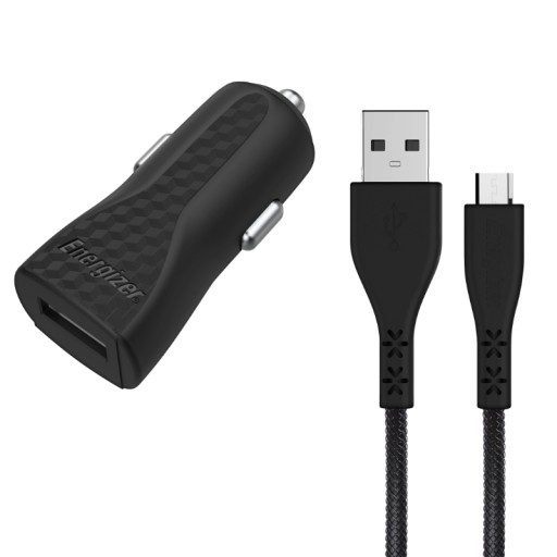 Energizer HardCase-автомобільний зарядний пристрій USB - A 1A + Кабель Micro USB (Шарм