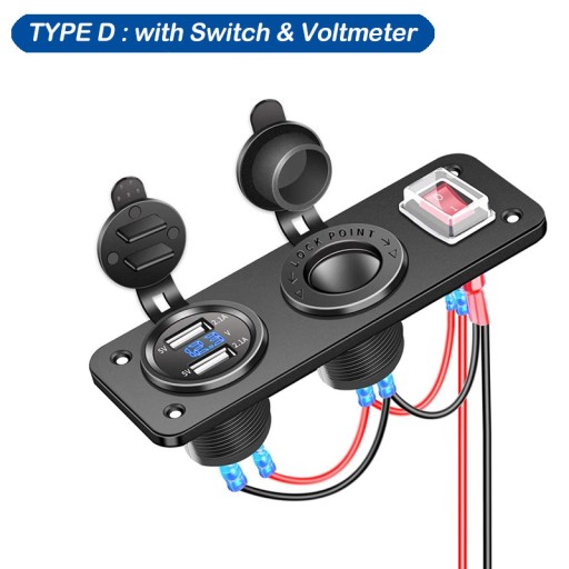 Швидкий багатопортовий зарядний пристрій Etractme Dual USB