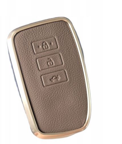 Чехол для ключа автомобиля для Lexus коричневый цвет