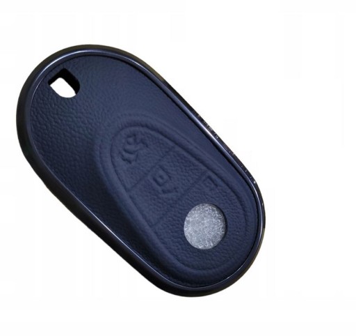 Чехол для ключа автомобиля для Mercedes синий