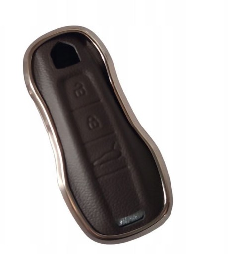 Чехол для ключа автомобиля для Porsche цвет коричневый