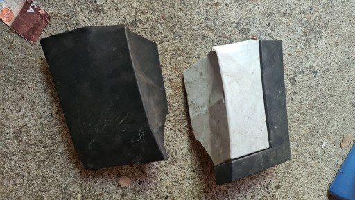 Evoq111 - Накладка на кутове крило Evoque, права