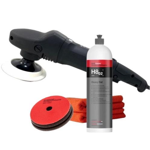 Evoxa HDR-500 Роторна полірувальна машина 1200W Koch Chemie set