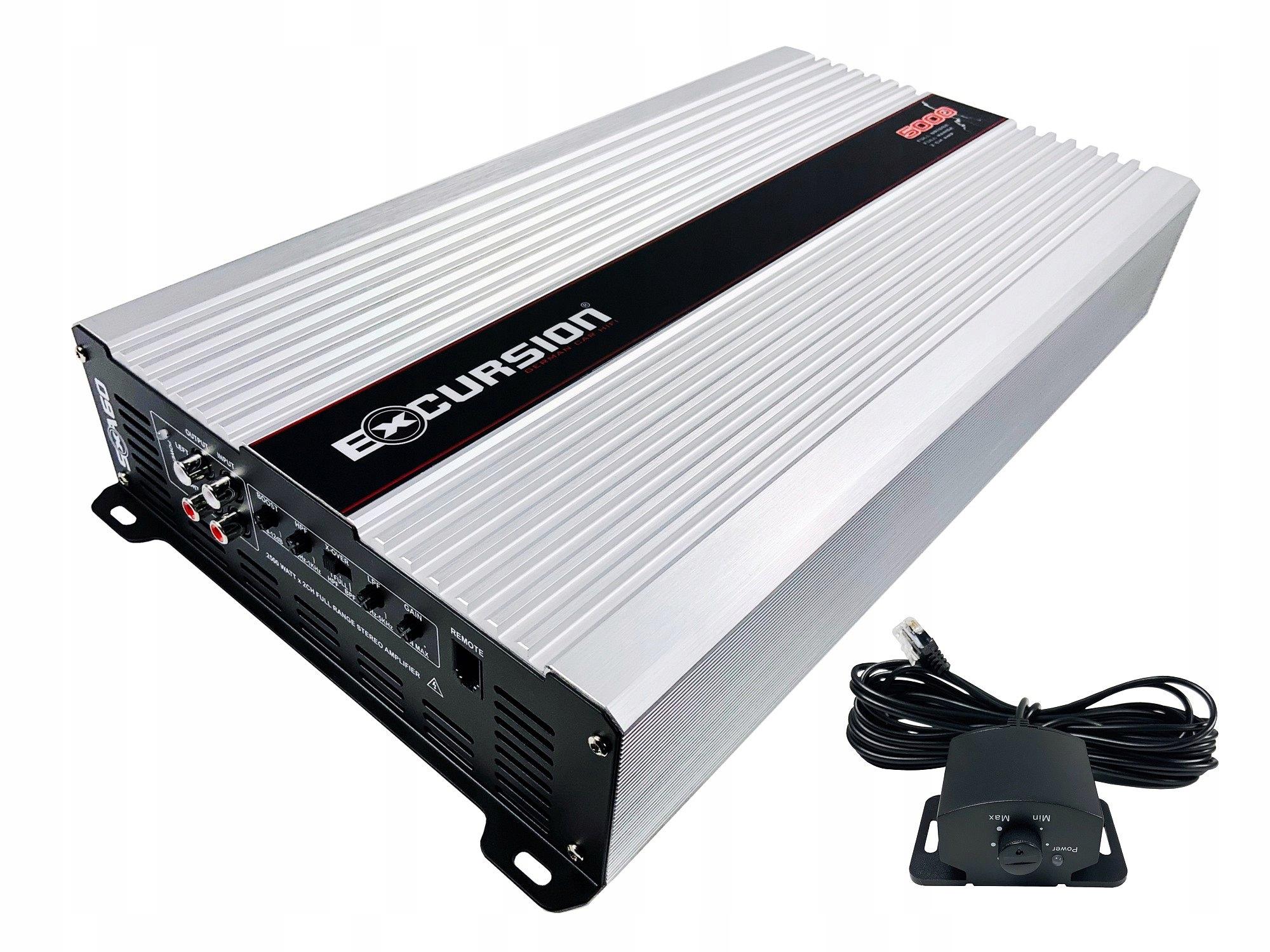 Excursion SXA-60 PRO-2x750-2500W/1x3000-5000WRMS