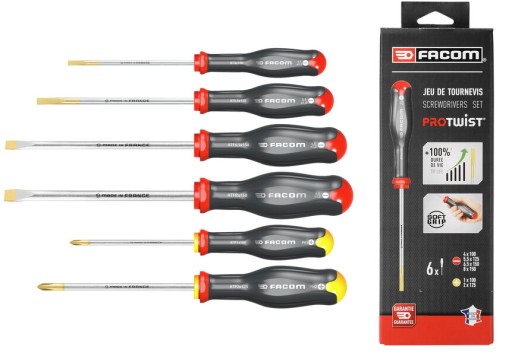 Набір викруток FACOM Protwist 6 шт.