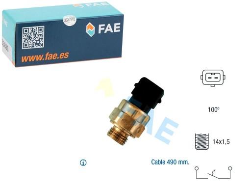 35570 - ДАТЧИК ТЕМПЕРАТУРЫ ОХЛАЖДАЮЩЕЙ ЖИДКОСТИ FAE ЧЕРНЫЙ BMW 3 E36 5 E34 5