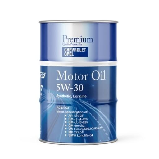 FANFARO (DEDICATED OILS) МАСЛО ДЛЯ OPEL/CHEVROLET 5W30 60L / SN/CF / 502.00