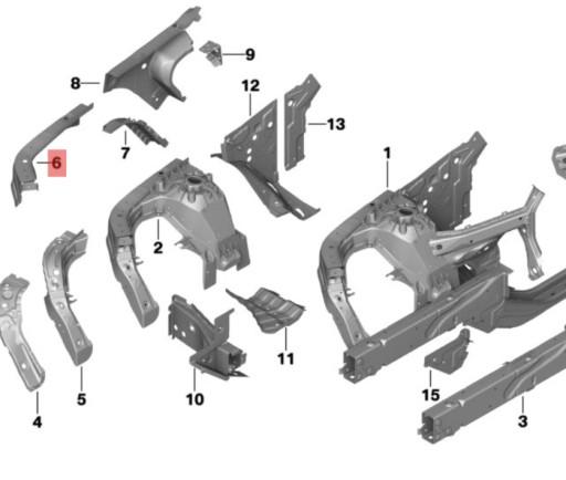 1863508 - БАМПЕР СПОЙЛЕР 1863508 ВАН УЗЕЛ ДЛЯ FORD FOCUS II