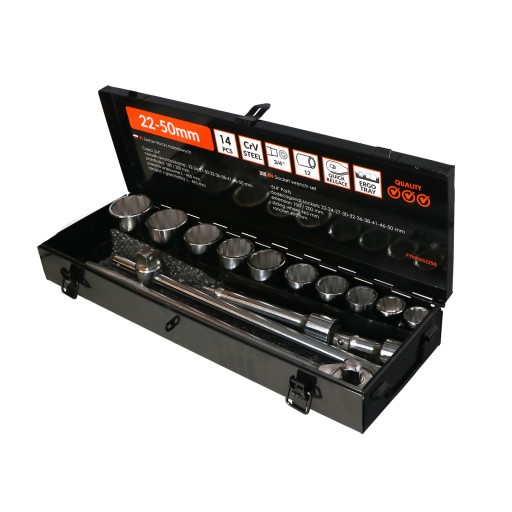 БЫСТРЫЕ ИНСТРУМЕНТЫ Набор из 14 шт. 3/4 дюйма 22–50 мм