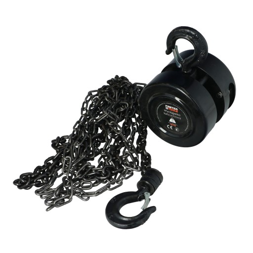 Цепная лебедка FASTER Tools 2T, рабочий диапазон 3 м