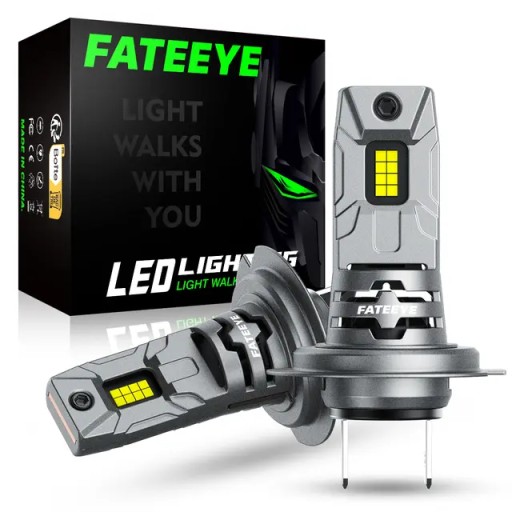 ŻARÓWKI LED H7 CANBUS FATEEYE - Fateeye H7 світлодіодні лампи CANBUS 1: 1 потужний світло 6500K