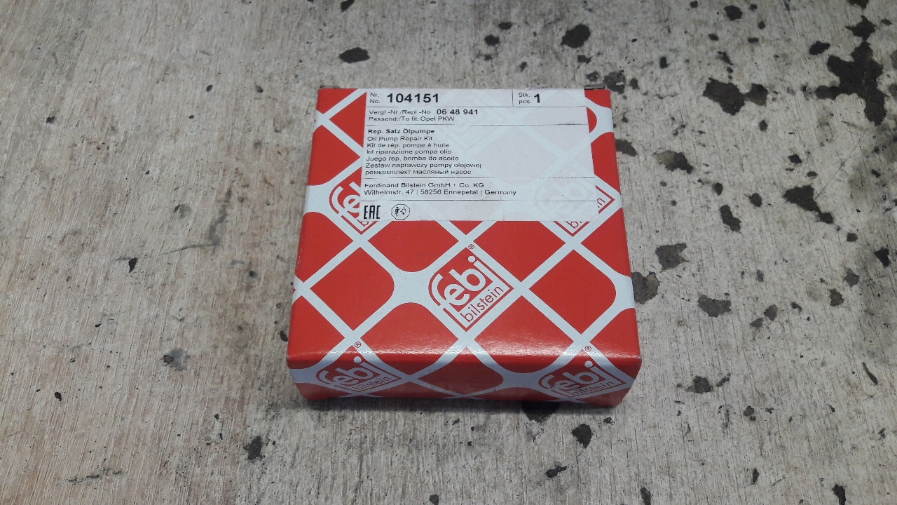 FE104151 FEBI 104151 комплект крильчатки, масляний насос