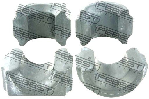 BMSB-F10F-KIT - FEBEST втулка переднього стабілізатора комплект BMW 6 F06 GC 2011-2013