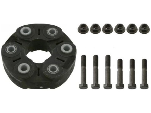 43527 - ЭЛАСТИЧНЫЙ СОЕДИНИТЕЛЬ ФЕБИ. ВАЛ BMW 1/3/5/6/7 04- KPL. С ВИНТАМИ