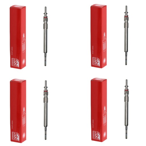 100649 - Febi свічки розжарювання bmw e90 e91 f30 f32 f33 f07 f13 f01 e84 f25 e70 f15 f16