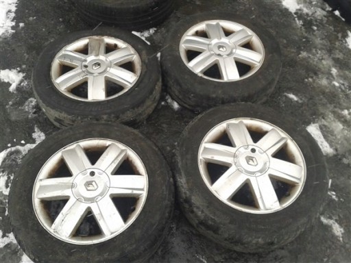 ЛЕГКОСПЛАВНІ ДИСКИ 16 RENAULT SCENIC 2 ЛЕГКОСПЛАВНІ КОЛЕСИ