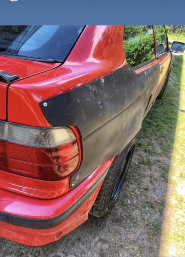 FELONS BMW E36 COMPACT 2 ЗАДНИЕ ЭЛЕМЕНТЫ УДЛИНИТЕЛИ КОМПАКТНЫЕ ПАНЕЛИ ПОДЛОЖЕНИЕ