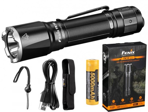 Тактический фонарь Fenix TK16 V2. 0 USB-C 3100lm