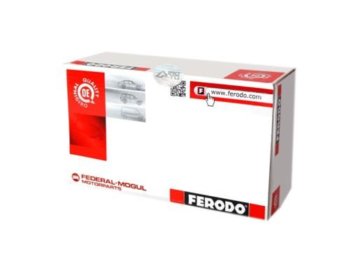 FSB714 - ТОРМОЗНЫЕ КОЛОДКИ FERODO ПЕРЕДНИЕ ЗАДНИЕ 95X20MM С ПРУЖИНАМИ ДА HONDA