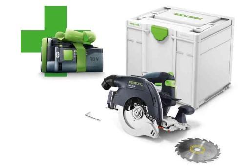 FESTOOL 577034 Аккумуляторная ручная циркулярная пила HKC 55 EB-Basic-5.0