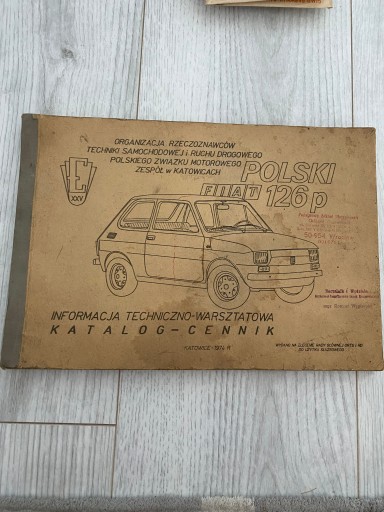 FIAT 126P ТЕХНИЧЕСКАЯ ИНФОРМАЦИЯ ПО РЕМОНТУ ПРАЙС-ЛИСТ