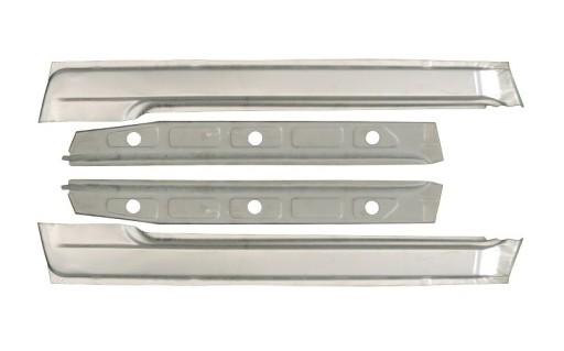 300041/41-1/42/42-1 - FIAT 126P ПОРОГ ПОРОГИ КОМПЛЕКТ СНАРУЖИ ВНУТРИ НОВЫЙ L + P