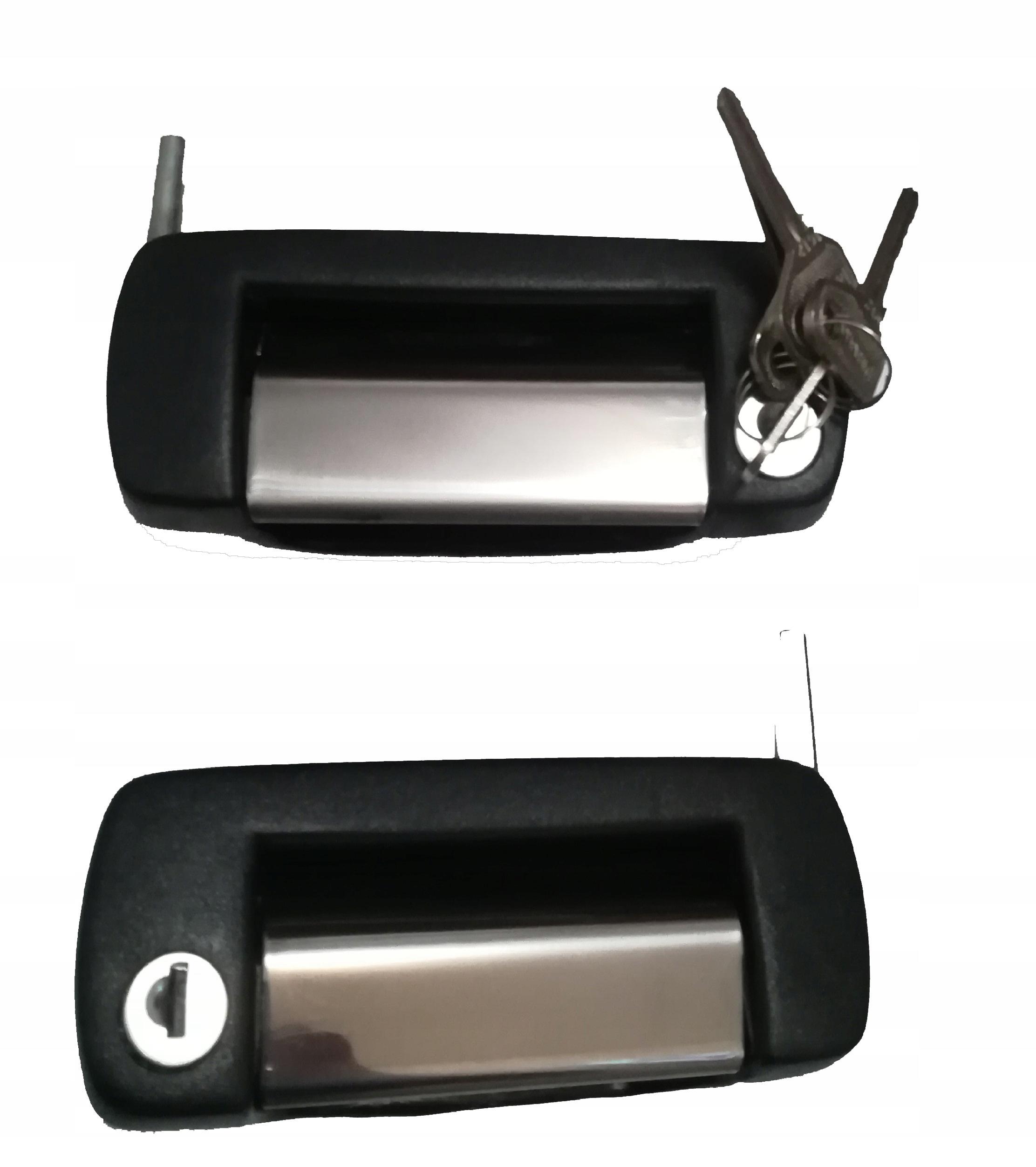 F126-KLA.KP01 - FIAT 126p малыш внешние дверные ручки хром 2шт хит