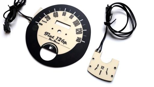 Fiat 126p световой циферблат счетчик Indiglo MoMan