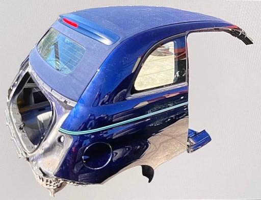 FIAT 500 LIFT КАБРІОЛЕТ МАТЕРІАЛ ДАХУ ЗАД ІЗ ДАХОМ