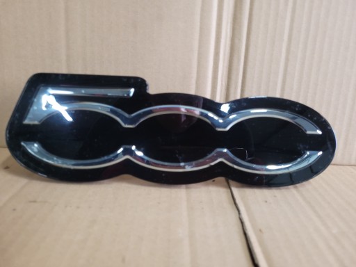 FIAT 500E 500e ЗНАК ЛОГОТИП ЭМБЛЕМА СПЕРЕДИ