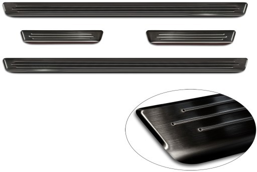 FIAT 600 2023 - БОКОВЫЕ ПАНЕЛИ, НАКЛАДКИ