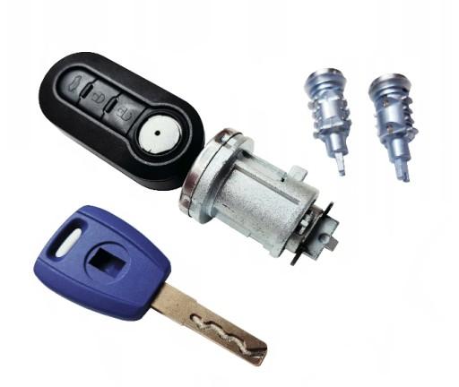 FIAT DOBLO II COMBO НАБОР ВСТАВОК ВСТАВКА ЗАМОК ЗАЖИГАНИЯ