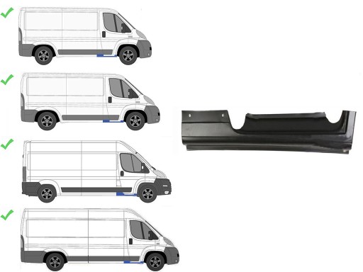 6227182495 - FIAT DUCATO 2006-2014 ПОРОГ ПРАВА