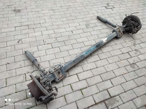 Fiat ducato boxer iii підвіска вісь