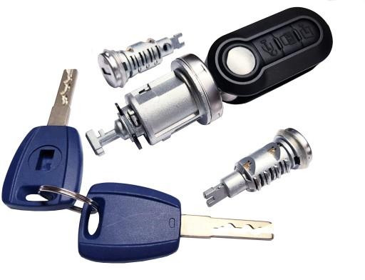 FIAT DUCATO КОМПЛЕКТ ВСТАВОК ВСТАВКА ЗАМОК ЗАЖИГАНИЯ