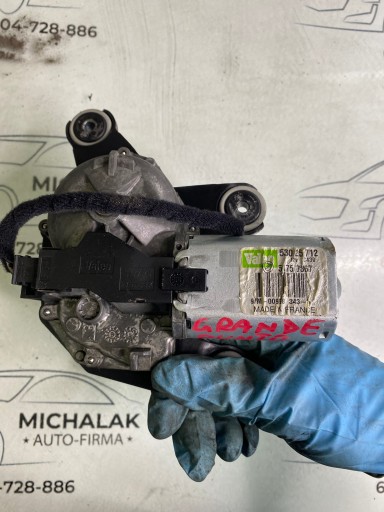 FIAT GRANDE PUNTO SILNIK SILNICZEK WYCIERACZKI TYŁ TYLNY KLAPY 53025712 - ДВИГУН FIAT GRANDE PUNTO ДВИГУН WIPER MOTOR ЗАДНІ ДВІРІ 53025712