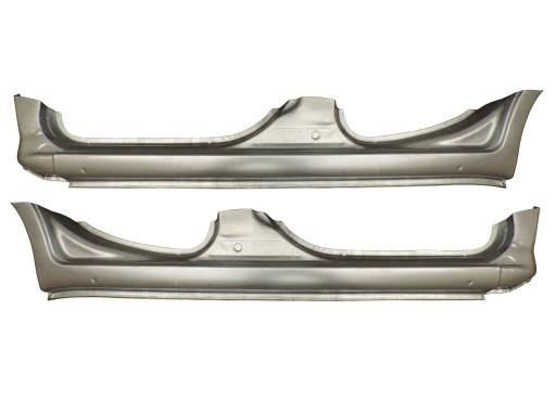 300341/42 - FIAT PANDA 03-12 ПОРОГИ ПОРОГИ ВЫСОКИЙ ОЦИНКОВАННЫЙ LE + PR