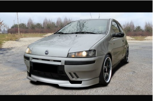 FIAT PUNTO II *ПЕРЕДНЯЯ ЮБКА* DJ-ТЮНИНГ