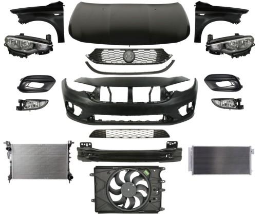 51984308 - FIAT TIPO 15- ЛАМПА ПЕРЕДНЯ, КАПОТ, КРИЛО, БАМПЕР